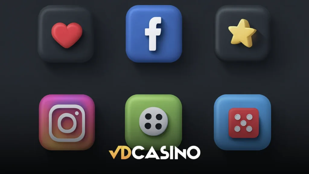 Vdcasino sosyal medya adresleri