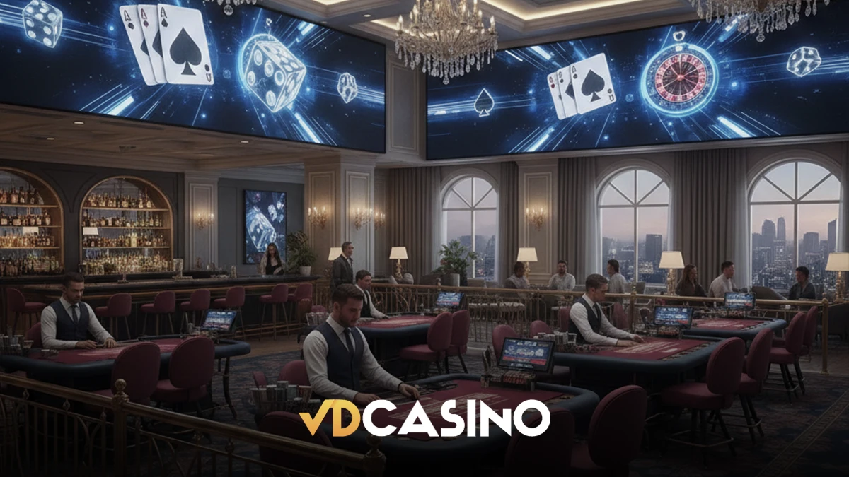 Vdcasino Canlı Casino Bölümü